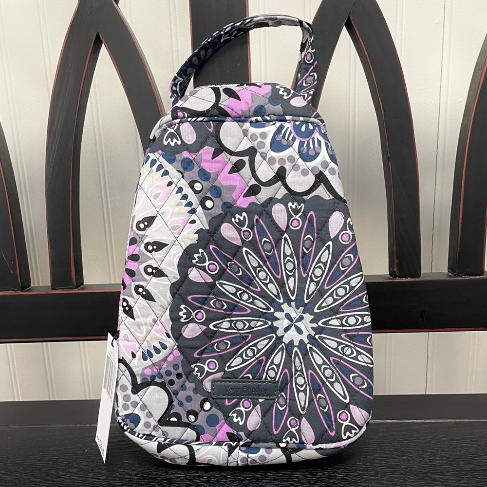 Vera Bradley Women's Floral Lunch Bunch - Purple and Black